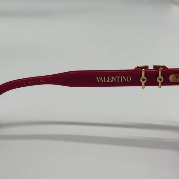 NEW V-GOLDCUT VLS-113C VALENTINO SUNGLASSES PINK CAT EYE EYEWEAR VALENTINO main image 4